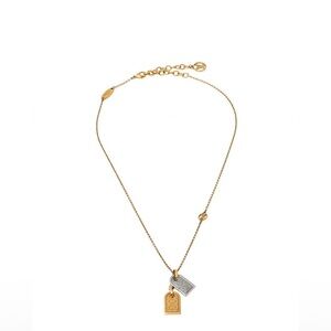 Louis Vuitton Two-Tone Nanogram Necklace